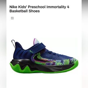 Nike Kids' Preschool Immortality 4 Basketball Shoes